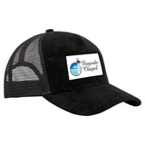 Bayside Chapel Assembly Of God Suede Trucker Hat #15005 A