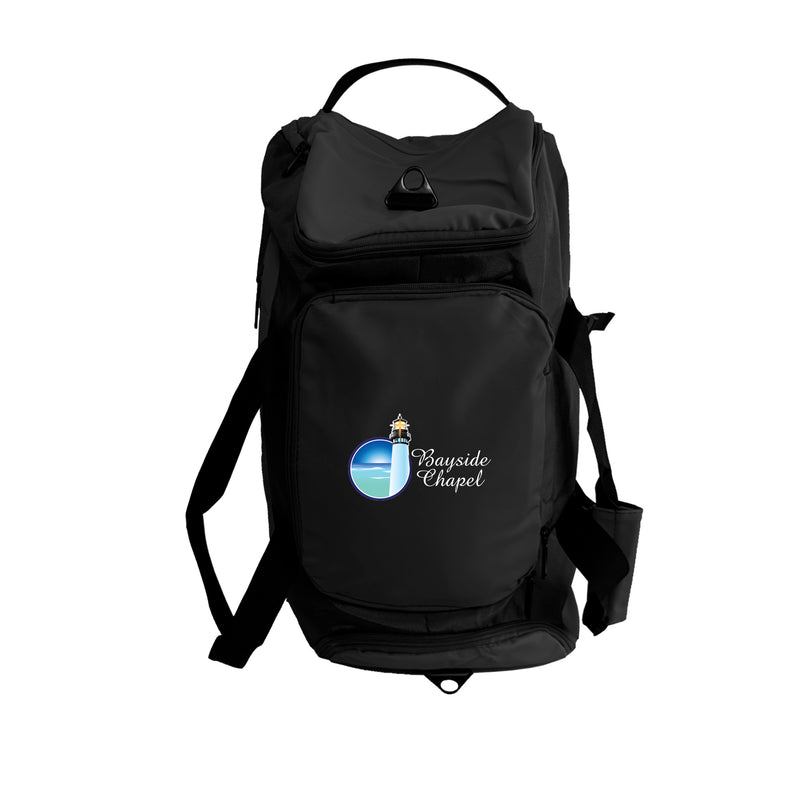 Bayside Chapel Assembly Of God Hybrid Duffel Backpack #15005 A