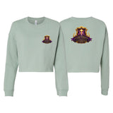 Stone Temple Church Women's Cropped Crewneck Sweatshirt #15006 A