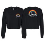 Stone Temple Church Women's Cropped Crewneck Sweatshirt #15006 B