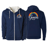 Stone Temple Church Sherpa Lined Zip-Up Hoodie #15006 B