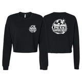Stone Temple Church Women's Cropped Crewneck Sweatshirt #5006 C