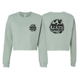 Stone Temple Church Women's Cropped Crewneck Sweatshirt #5006 C