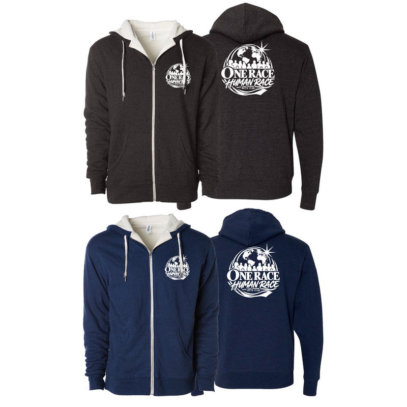 Stone Temple Church Sherpa Lined Zip-Up Hoodie #15006 C
