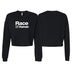 Stone Temple Church Women's Cropped Crewneck Sweatshirt #15006 D