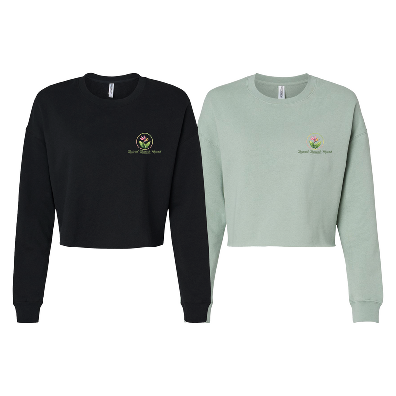 Stone Temple Church Women's Cropped Crewneck Sweatshirt #15006 F