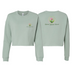 Stone Temple Church Women's Cropped Crewneck Sweatshirt #15006 F
