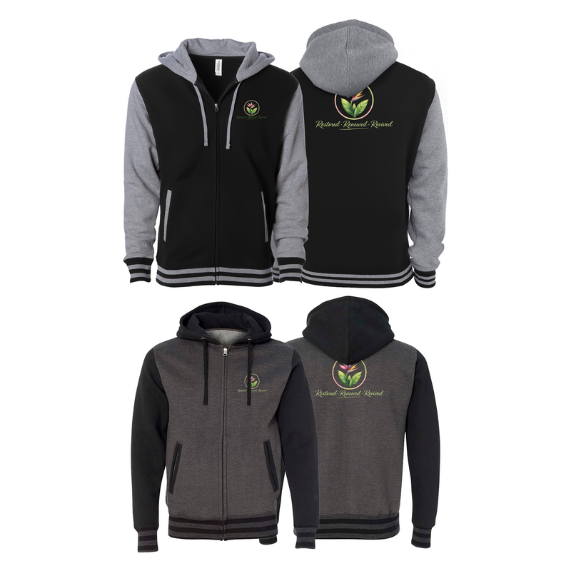 Stone Temple Church Varsity Zip-Up Hoodies #15006 F