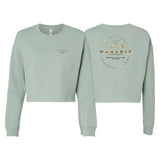 The True Worship Workshop Women's Cropped Crewneck Sweatshirt #5007 A