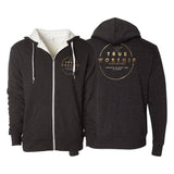 The True Worship Workshop Sherpa Lined Zip-Up Hoodie #15007 A