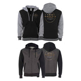 The True Worship Workshop Varsity Zip-Up Hoodies #15007 A