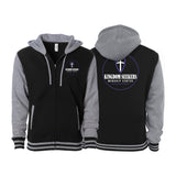 Kingdom Seekers Varsity Zip-Up Hoodies #5008 B