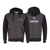 Kingdom Seekers Varsity Zip-Up Hoodies #5008 B