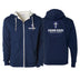 Kingdom Seekers Sherpa Lined Zip-Up Hoodie #15008 B