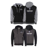Kingdom Seekers Varsity Zip-Up Hoodies #5008 B