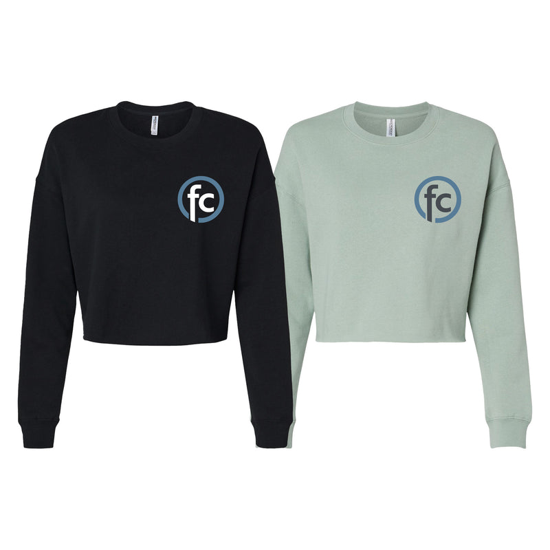Freedom Church Women's Cropped Crewneck Sweatshirt #15009 A