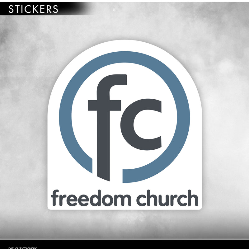 Freedom Church Stickers #5009 A