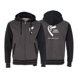 Three Angels Slavic SDA Church Varsity Zip-Up Hoodies #15010 A