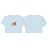Jump Church Women's Cropped Shirts #9501 A