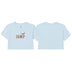 Jump Church Women's Cropped Shirts #9501 A
