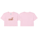 Jump Church Women's Cropped Shirts #9501 A