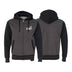 Jump Church Varsity Zip-Up Hoodies #9501 D