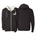 Jump Church Sherpa Lined Zip-Up Hoodie #9501 D
