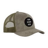 Snowball Church Suede Trucker Hat #5002 A (Eddie Fixes)